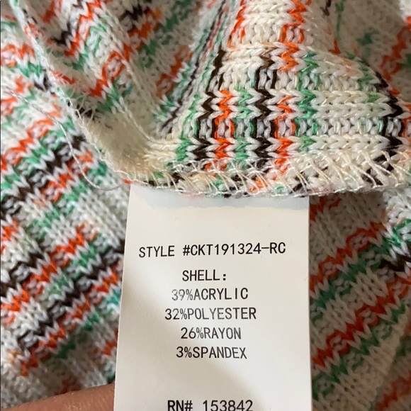 CODEXMODE WOMENS SPACE DYE SWEATER SIZE M - Picture 6 of 6